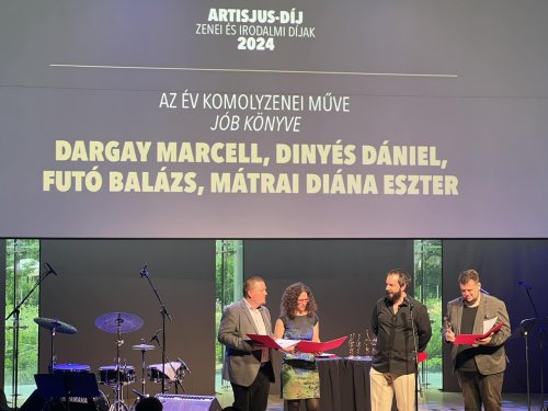 Artisjus-díjas Mátrai Diána Eszter és Dargay Marcell is